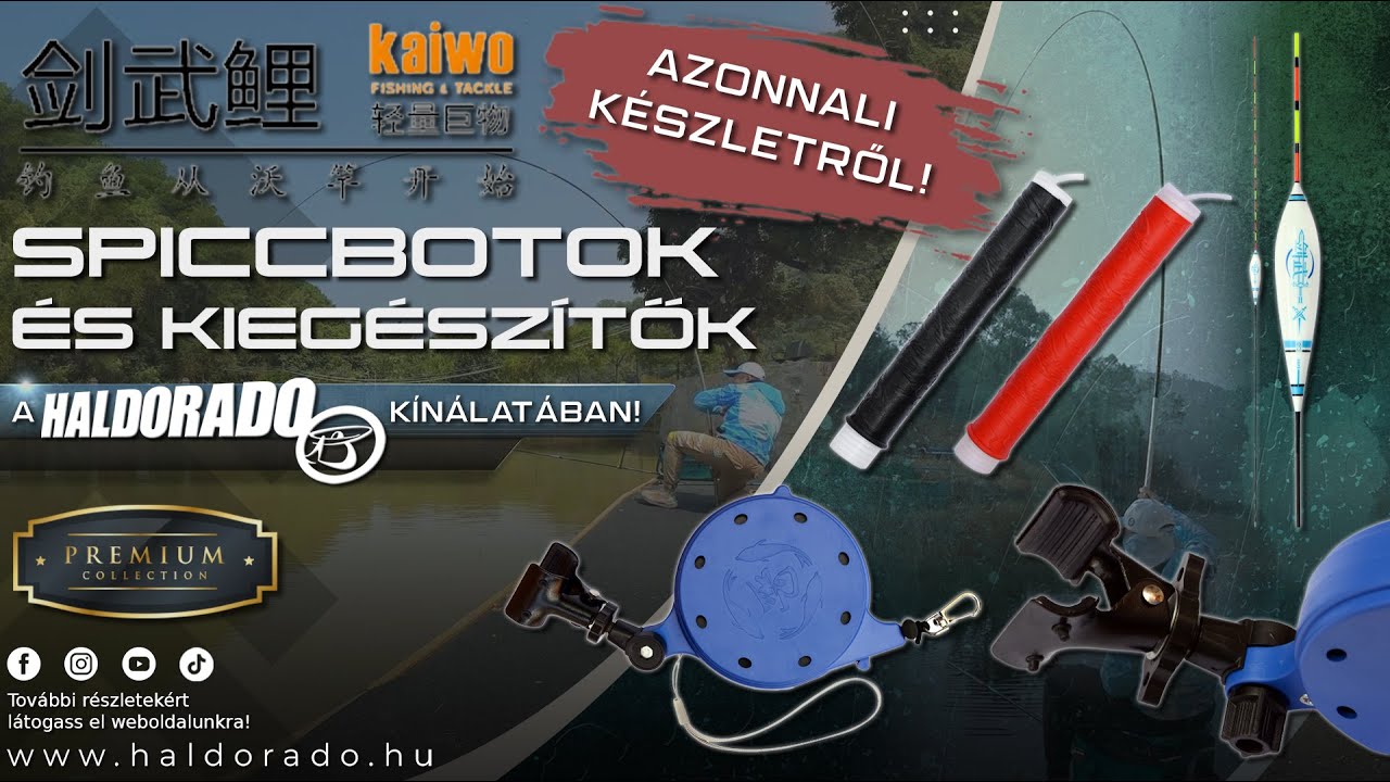 Sipos Gábor - Hasznos aprócikkek nemcsak a spiccbotos horgászatokhoz!