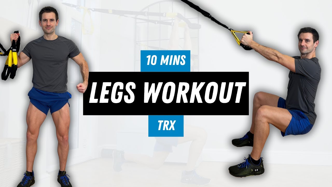 10 Min TRX LEGS WORKOUT to Build Muscle