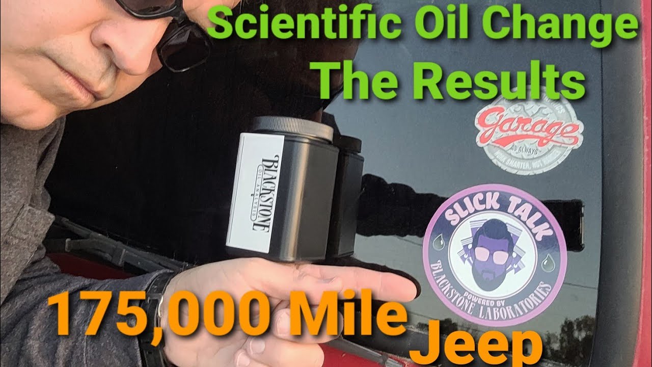 Blackstone Laboratories Oil Analysis on a Jeep 4.0 with over 175,000 miles on the odometer