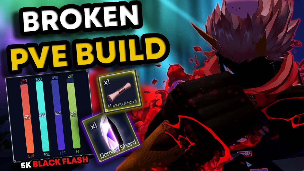 The Most BROKEN PVE Build | Jujutsu Infinite NEW UPDATE