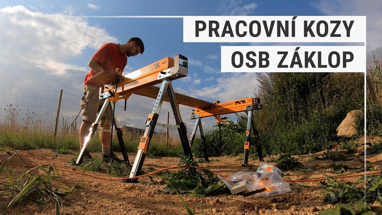 OSB z&aacute;klop | Nov&yacute; pomocn&iacute;k STRONGBOLD H800 | #54 Stavba domu sv&eacute;pomoc&iacute;