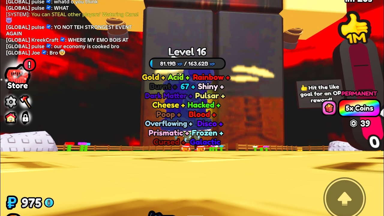 I got every mutation in chop trees/did creek craft admin abuse