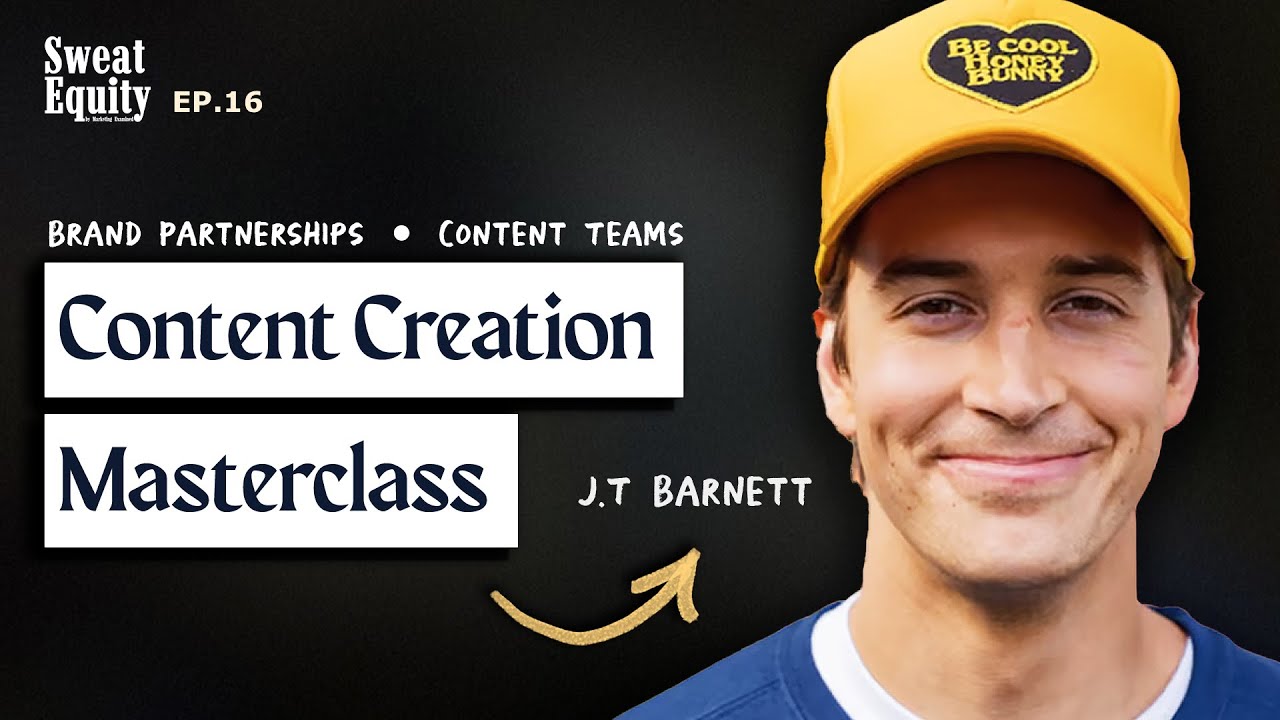 Discovering your PERFECT Content Strategy with JT Barnett. | Sweat Equity Ep. 16