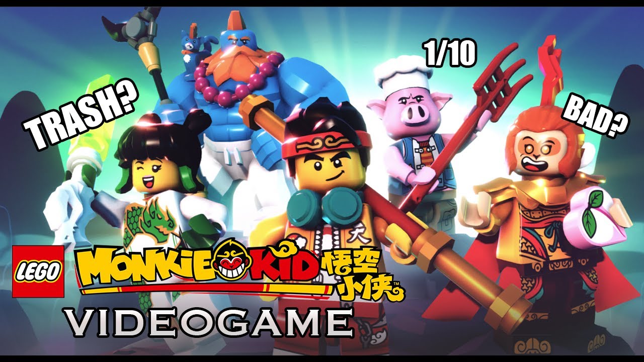 Я играл в новую видеоигру Lego Monkie Kid