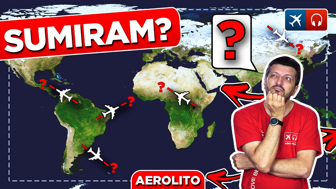 Sete aviões que DESAPARECERAM Sem Deixar Vestígios EP. 657