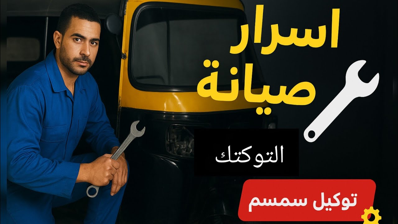 كل ما يخص صيانة التوكتوك مع توكيل سمسم 🔧 | القناة الرسمية