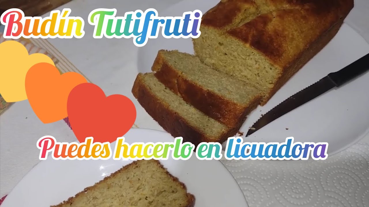Torta  o budín Tuti fruti