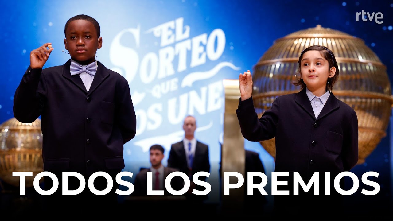 TODOS LOS PREMIOS | Lotería de Navidad 2025