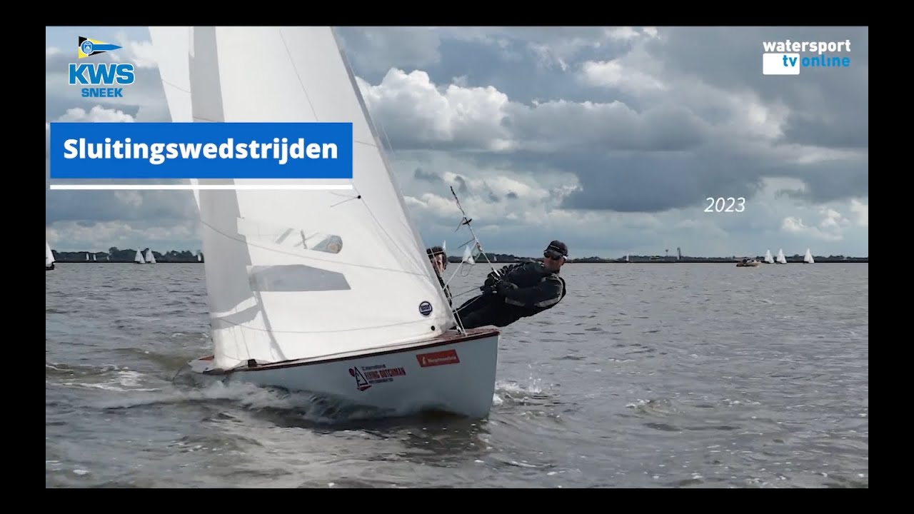 Zeilers sluiten seizoen af op Sneekermeer
