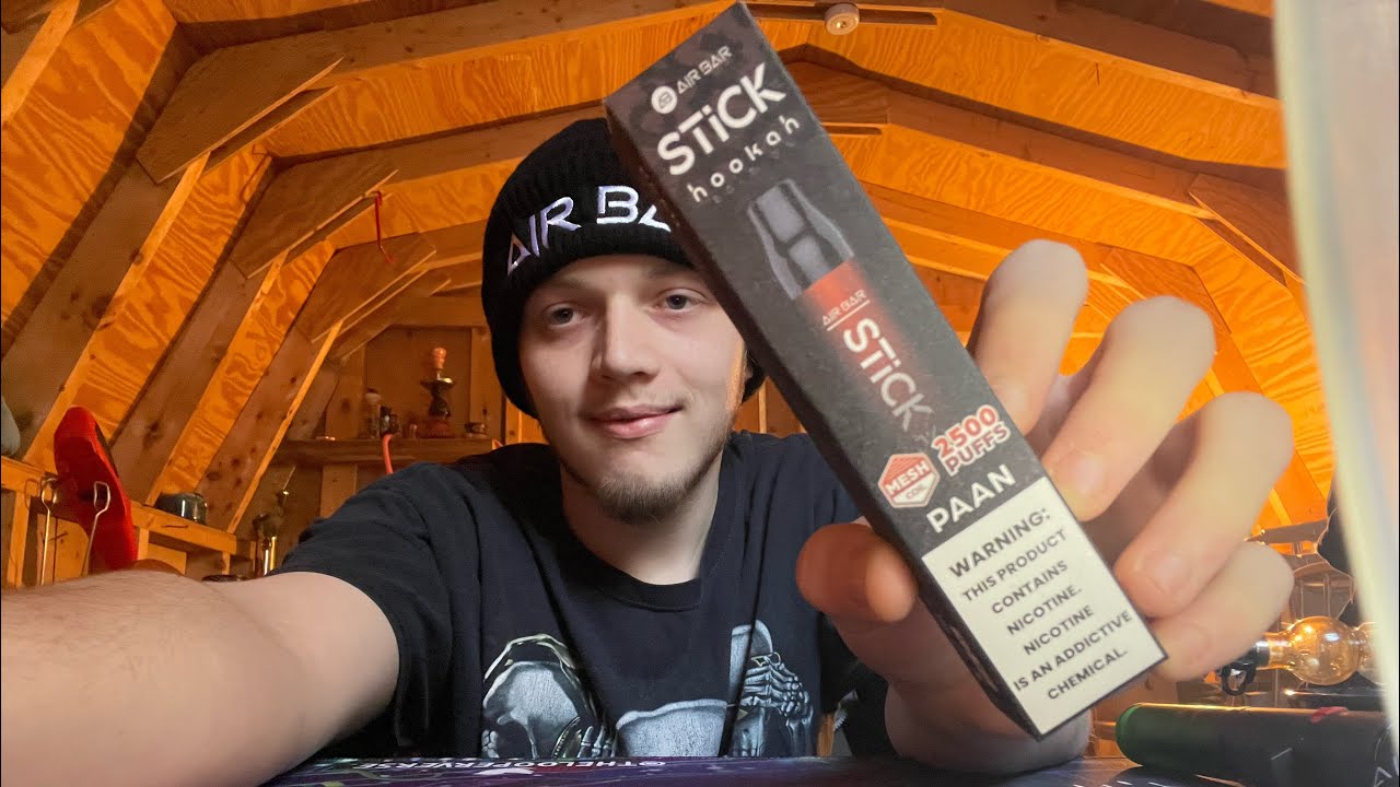 AIRBAR Stick Hookah 2500 puffs PAAN review and unboxing !!
