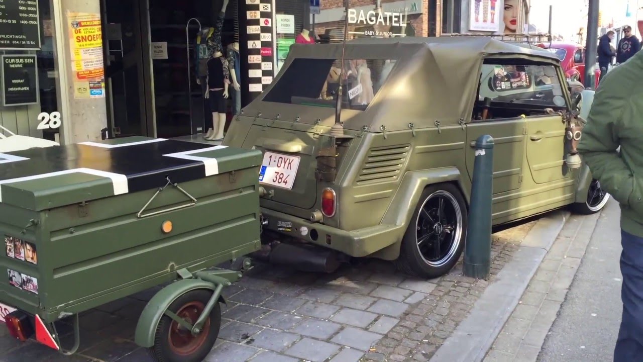 Tribute to VW Trekker, Thing, Safari - spotted at ninove 2016