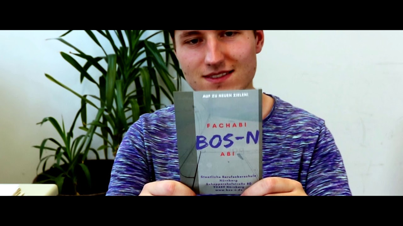 Staatliche BOS Nürnberg -  Werbespot 2019