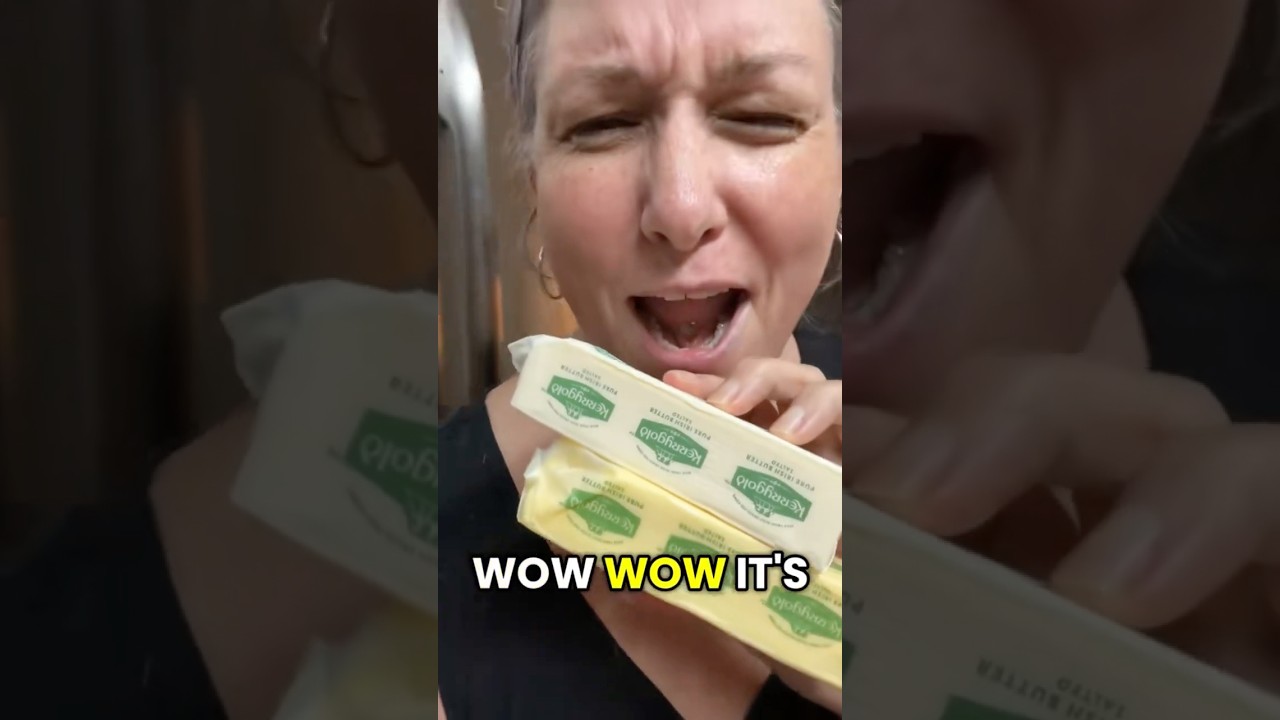 Why IS Kerry Gold Butter Two Different Shades of Yellow #kerrygold #butter #grassfed #grainfed #food
