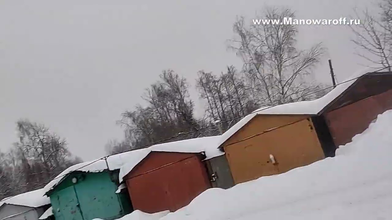 Эта зима в Москве выдалась снежной &ndash; спасибо ВАНЕ &ndash; Влог 161