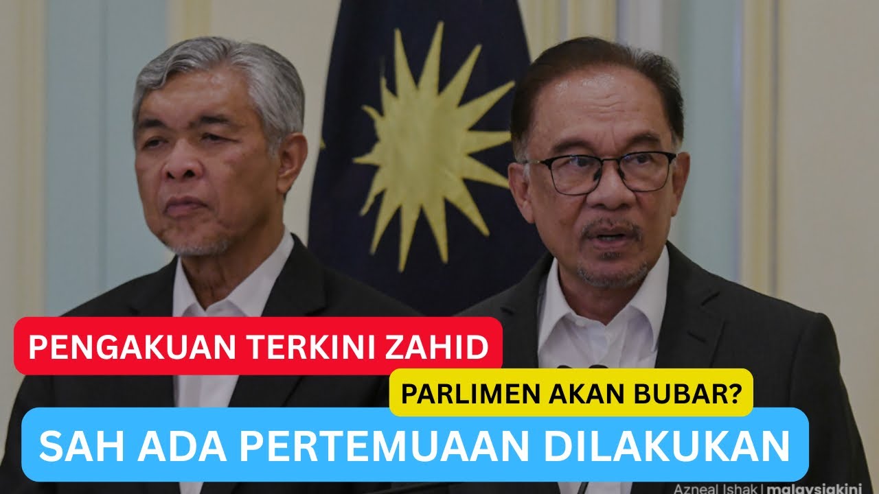 Pengakuan Terkini ZAHID LANGKAH BANGKOK : PARLIMEN BAKAL BUBAR GARA2 Ini…
