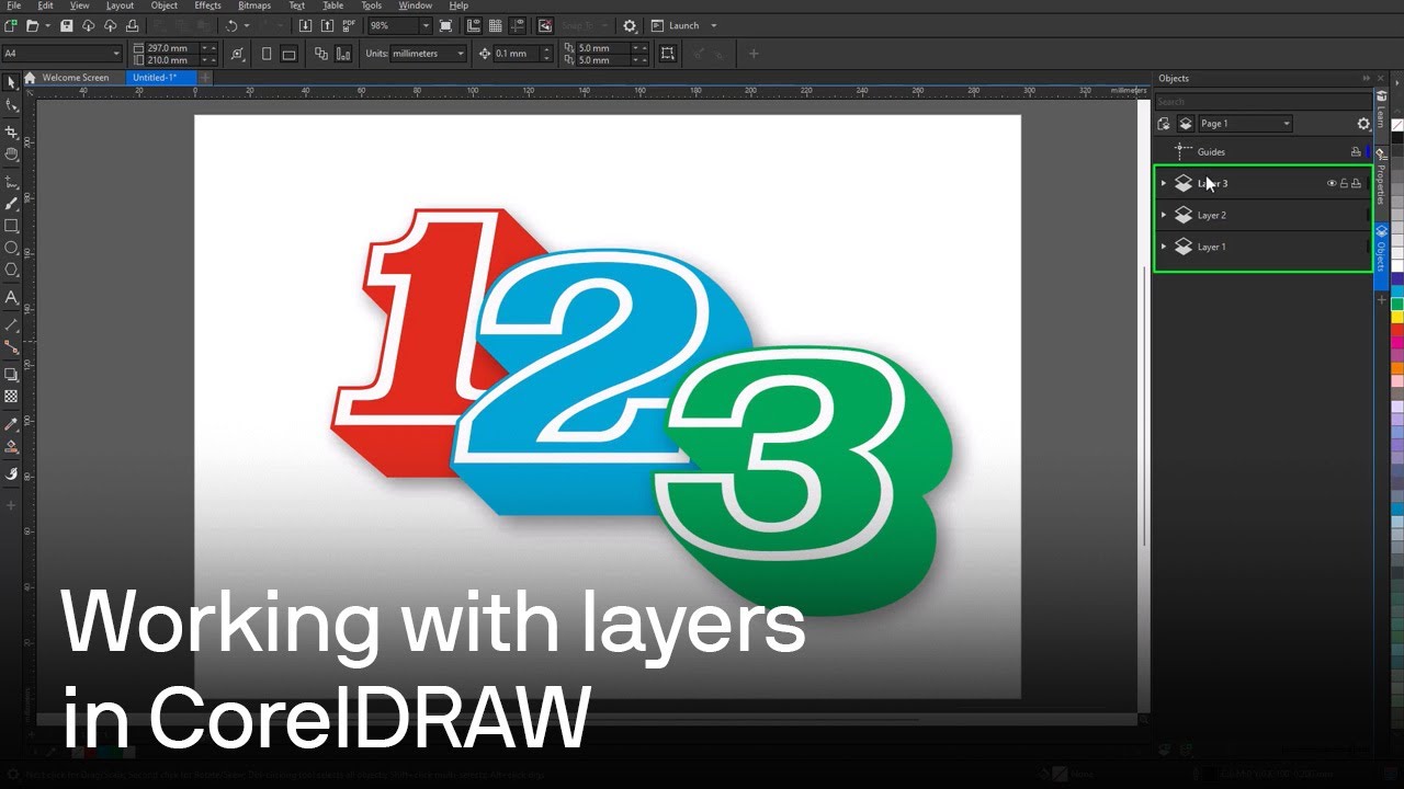 How to manage layers like a pro in CorelDRAW | Tutorial