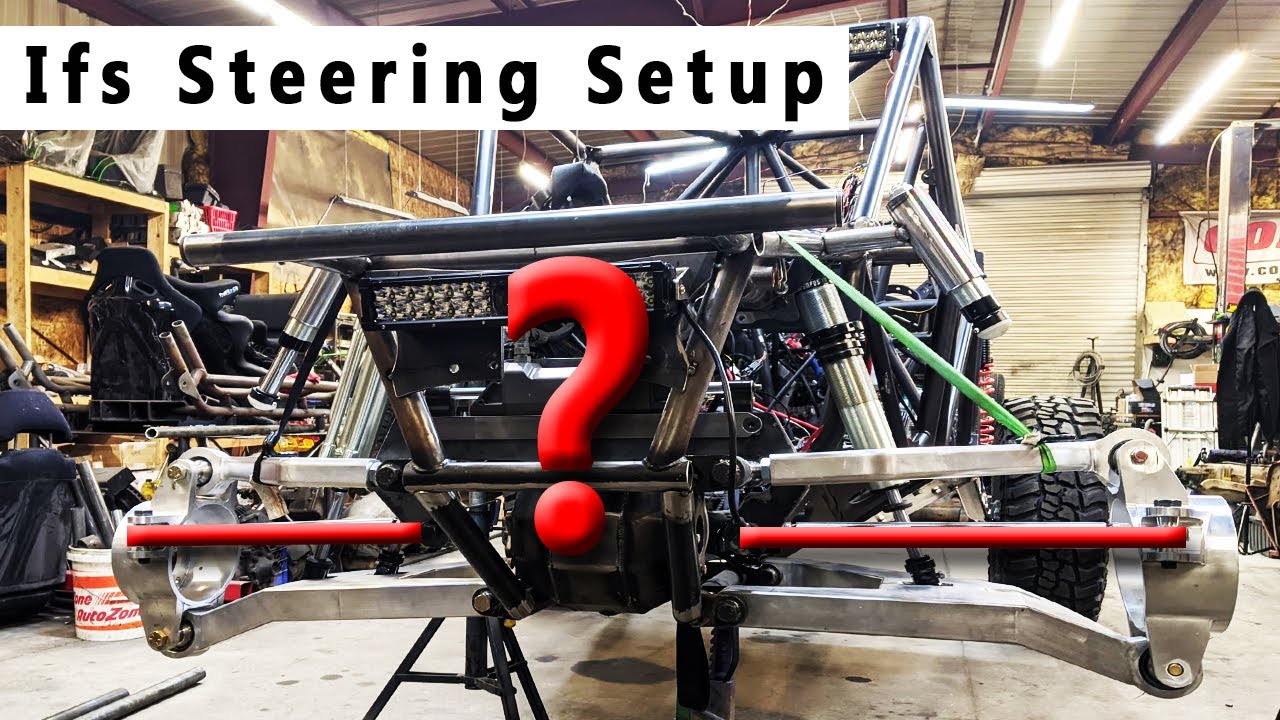 Building a Completely Custom Steering Setup for the Ultra4 - Trophy Truck Rack and Pinion - Part 15