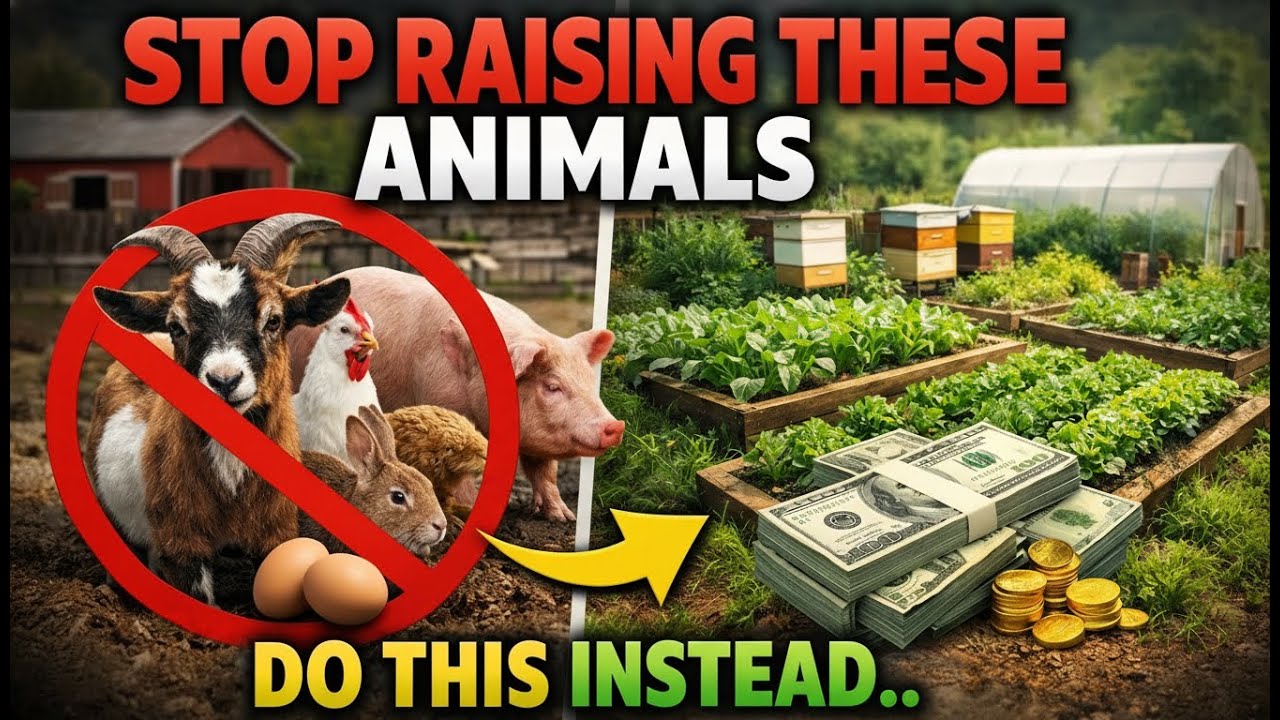 Stop Raising These Common Farm Animals on 1/2 Acre — Do This Instead to Double Your Profit