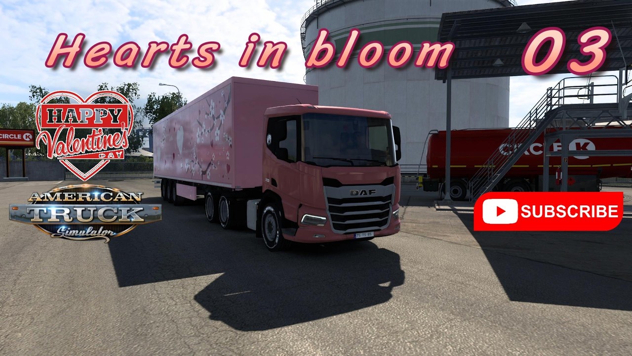 Capitulo 3: evento – Hearts in bloom (Corazones en Flor) #eurotrucksimulator2