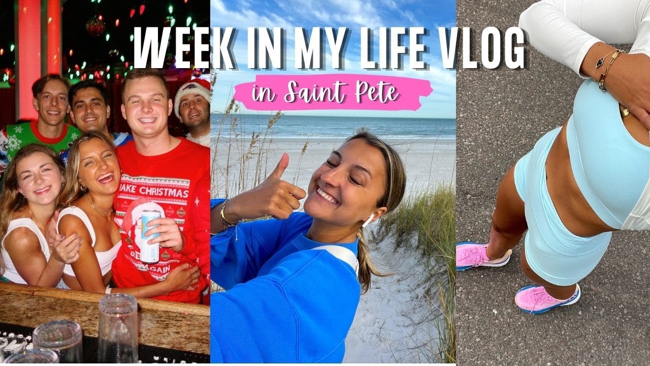 WEEK IN MY LIFE IN FLORIDA || work from home, morning routine at the beach, meeting new friends
