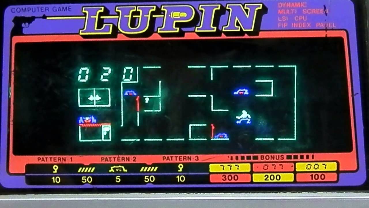 13080 Tomy LSI FL Game Lupin