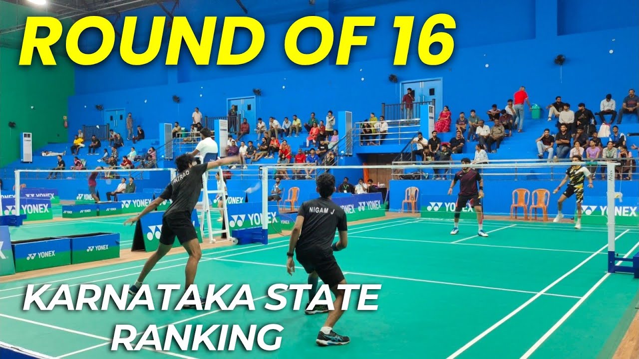 CHIRANJEEVI REDDY/SUHAS vs ARUSH PATRAO/NIGAM JAIN | Karnataka State Ranking Badminton Manglore