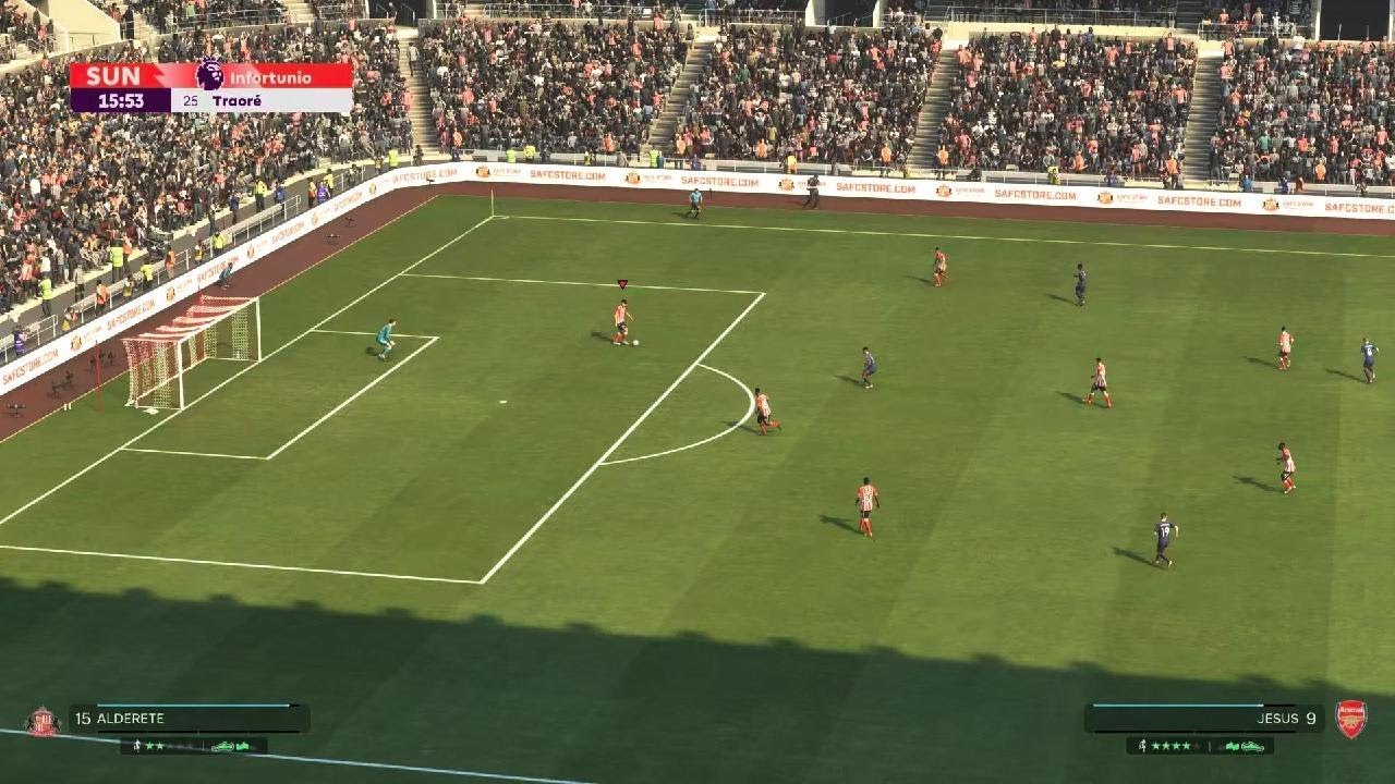 Sunderland - Arsenal #fc26 #fullmanual #authentic #sliders #careermode