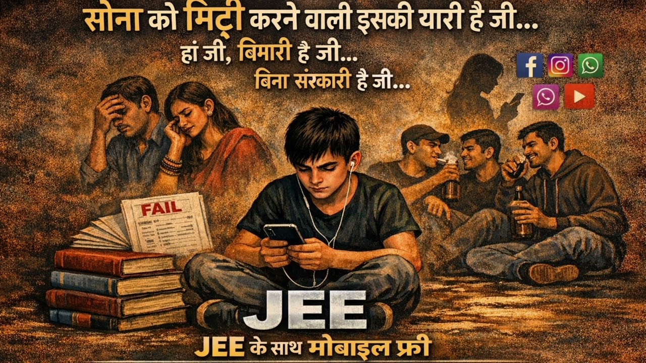 JEE के साथ मोबाइल फ्री | Motivational Story || #motivation #hindi #jee #inspiration #facts #yt