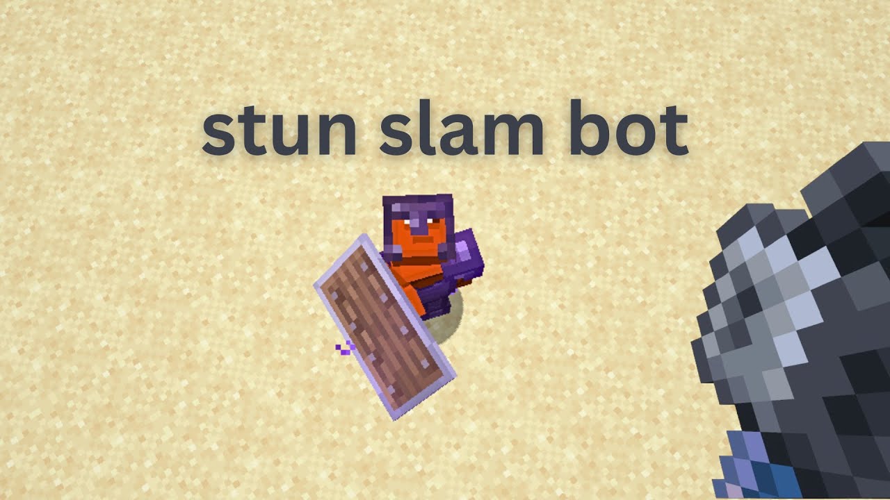 How To Practice Stun Slams in Singleplayer Minecraft (mace pvp)