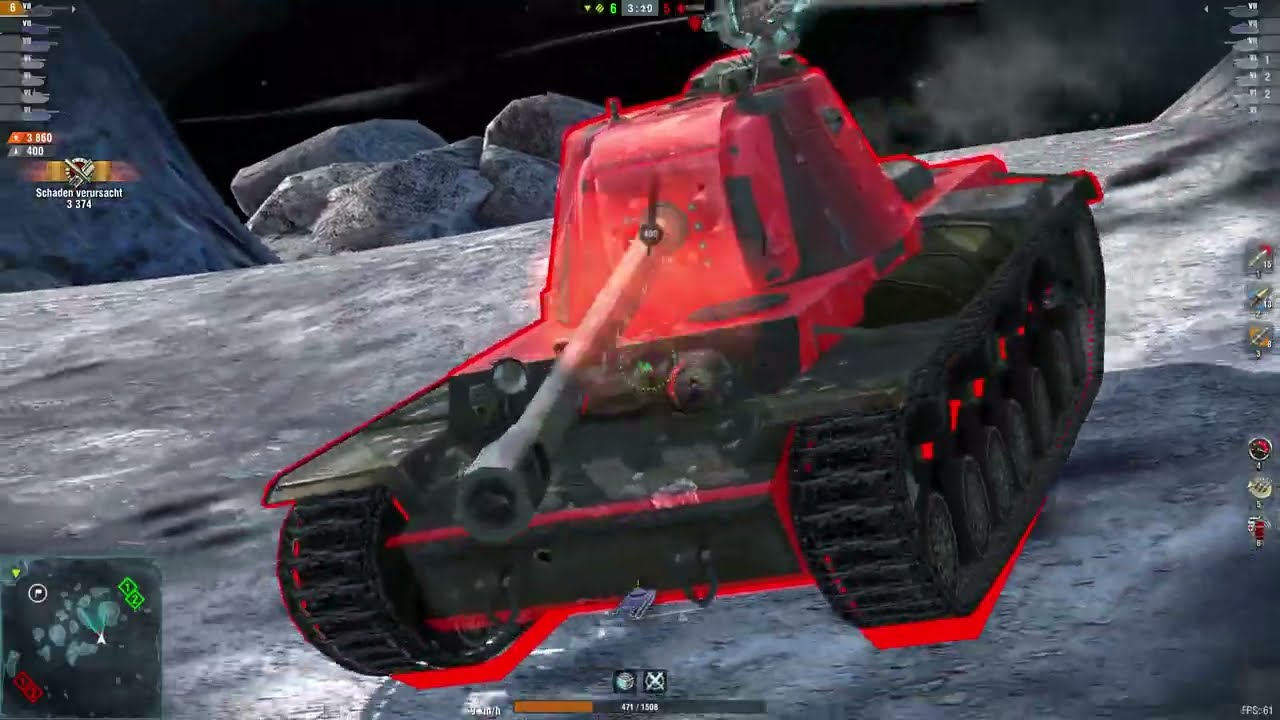 Carro d'assalto P.88 | 3,8k dmg/7 kills | Gravity
