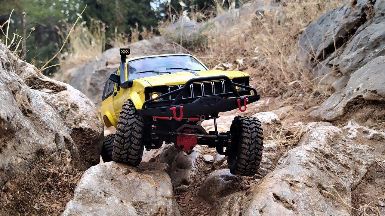 WPL C24 1/16 Scale : Spare Parts Build Going For An Off Road Test Part 1