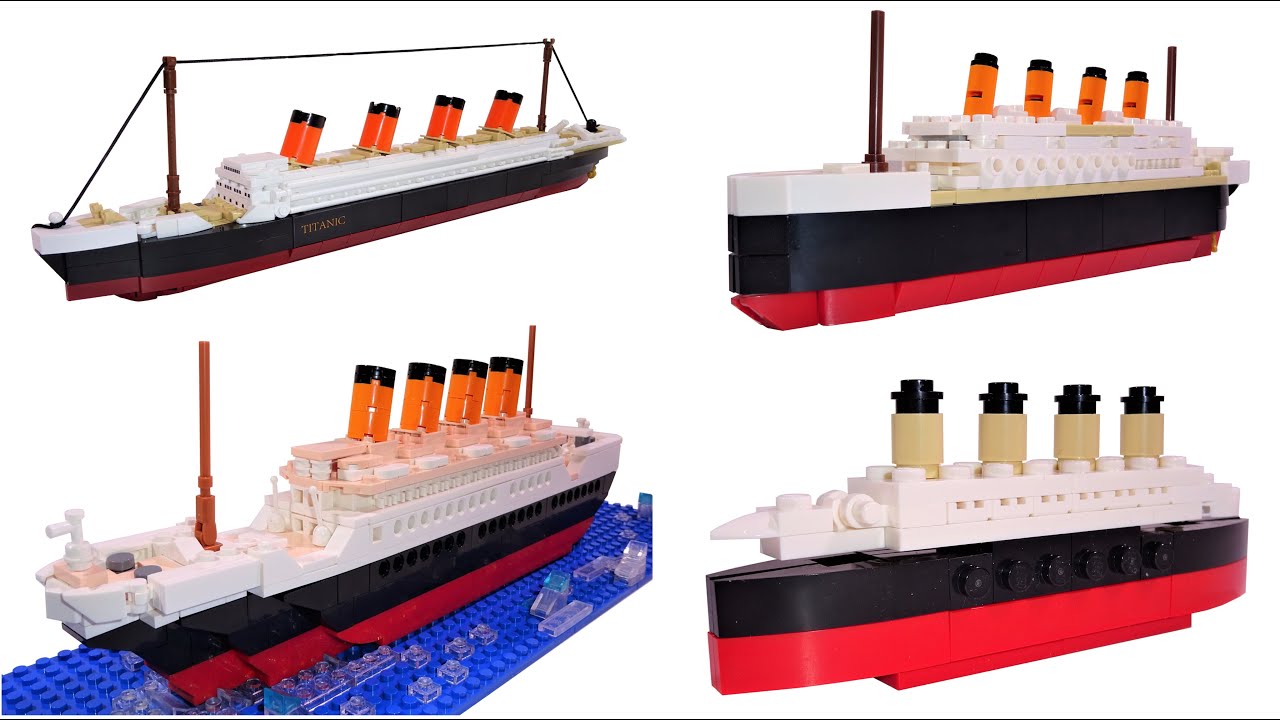 Amazing RMS TITANIC Compilation Edition ♦ Speed Build Review mit Lego Test | Teil 3