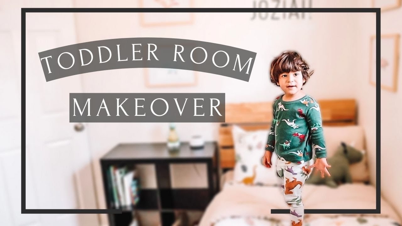 Toddler Room Makeover | Dinosaur Theme