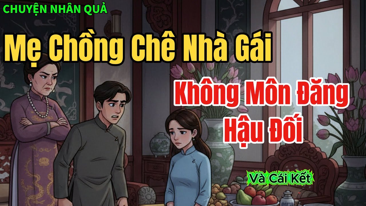 Mẹ Chồng Chê Nhà Gái Không Môn Đăng Hậu Đối Và Cái Kết! | Chuyện Nhân Quả