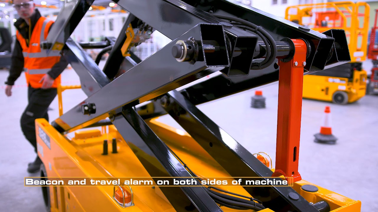 JCB S1930E Scissor Lift Walk-Around | Features, Controls & Jobsite Advantages