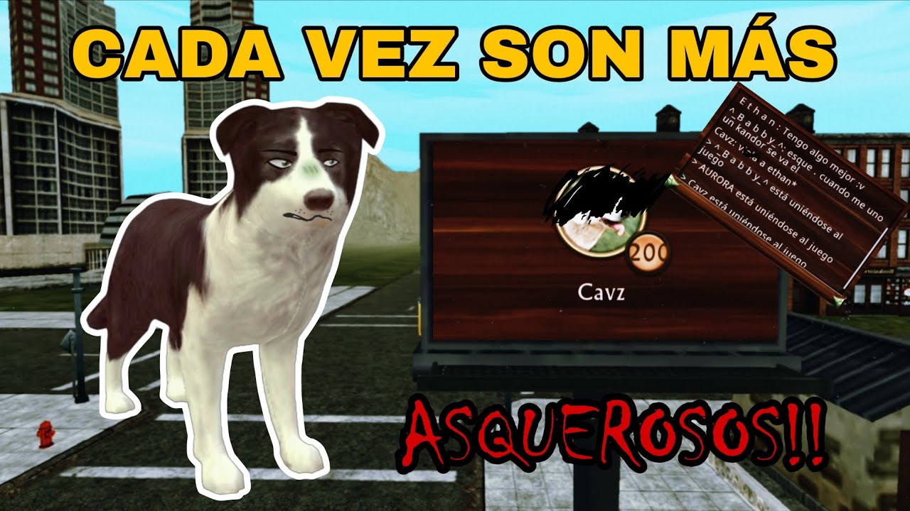 JUGADOR ASQUEROSO EN DOG SIM!! 🤢❌ (Cavz - Simon)