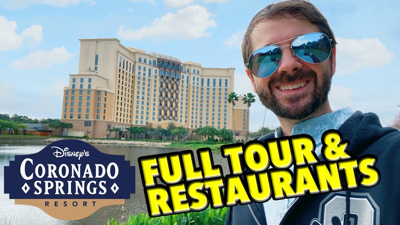 Disney's Coronado Springs Resort - Gran Destino Tower Full Tour + All Restaurant Reviews!