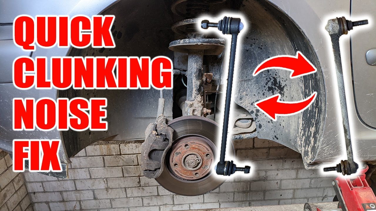 How To Replace Worn Out Sway Bar Links | Peugeot 307