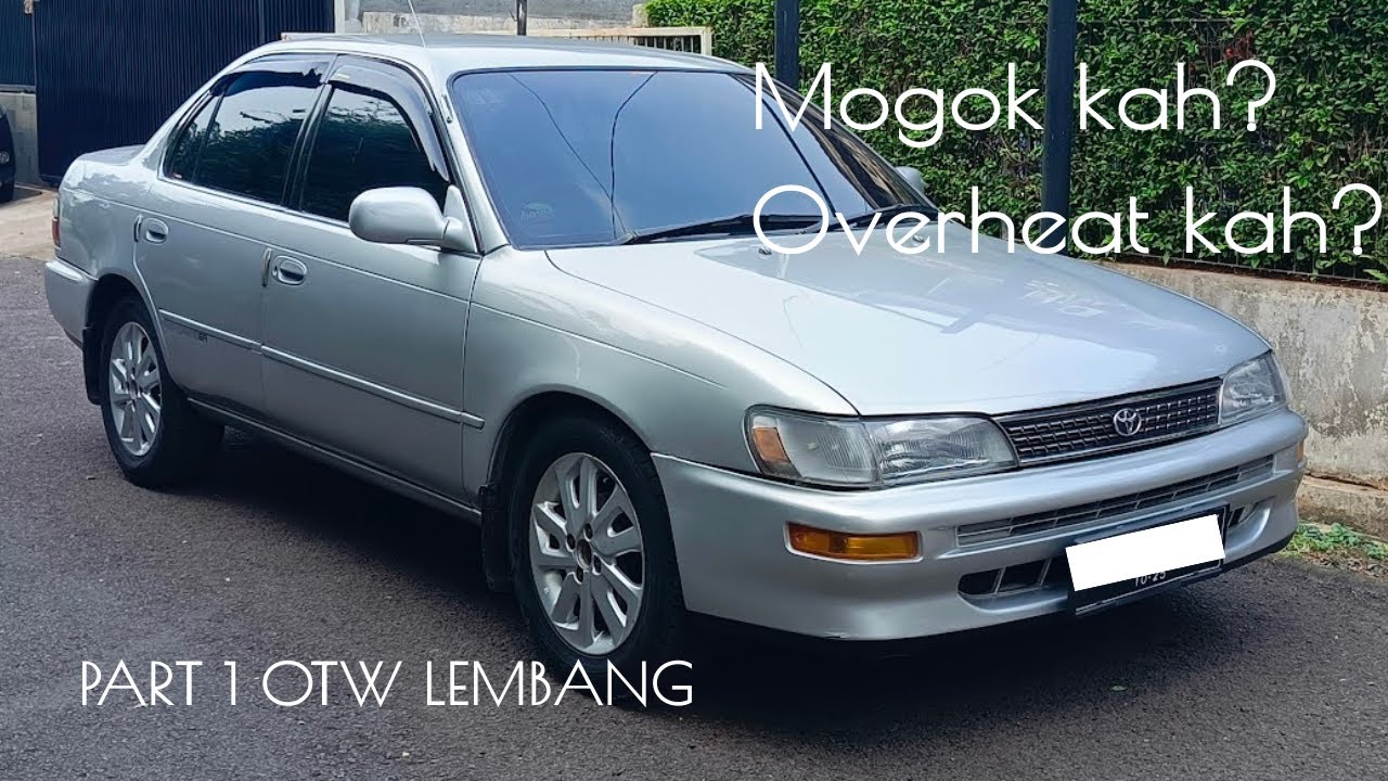 Roadtrip Jakarta - Lembang Via Puncak Naik Toyota Great Corolla Matic PART 1