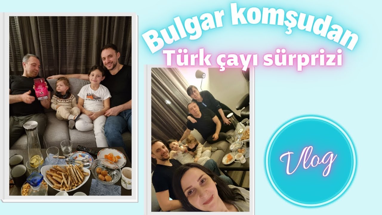 BULGAR KOMŞUMUZDAN TÜRK ÇAYI SÜRPRİZİ|TAVŞAN KANI ÇAYI NASIL ANLATTIK |EĞLENCELİ VLOG#norveç#38