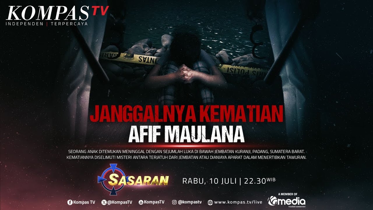 LIVE - Kupas Janggalnya Kematian Afif Maulana, Dianiaya Aparat di Penertiban Tawuran? | SASARAN