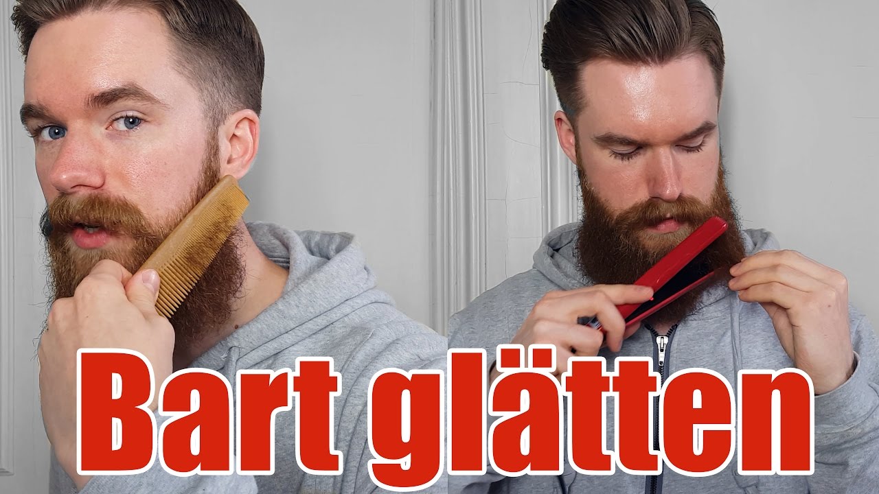 Bart glätten | Zwei Techniken für einen glatten Bart