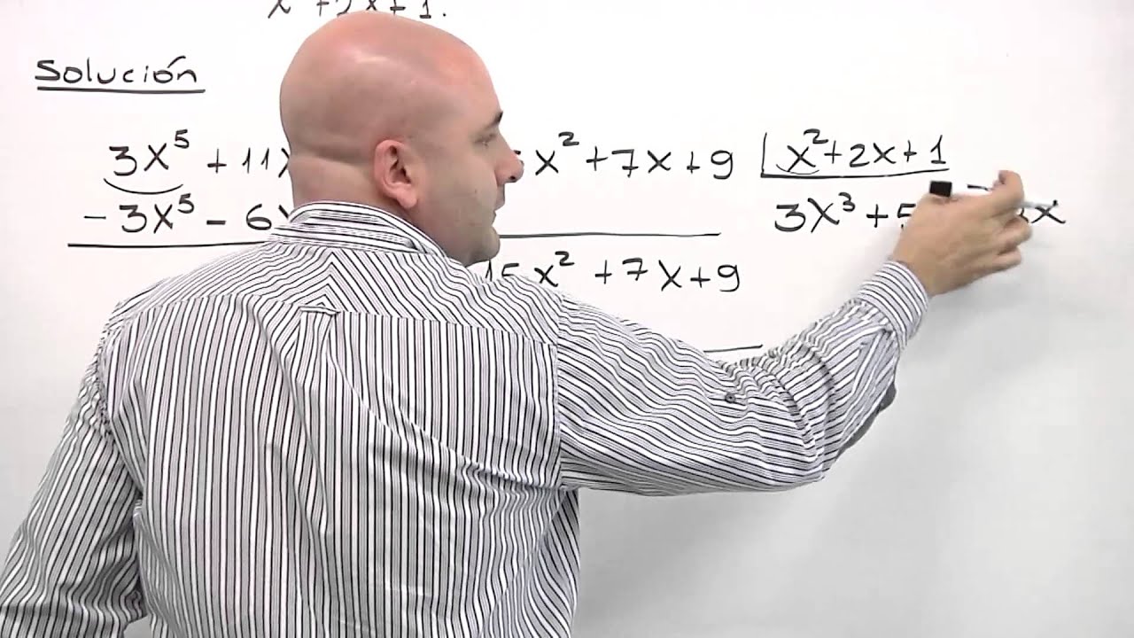 División larga de polinomios