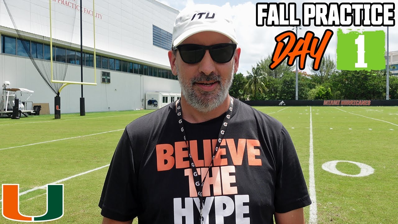 Reaction to 1st Fall Practice, Observations of New Players & Cam Ward's Approach