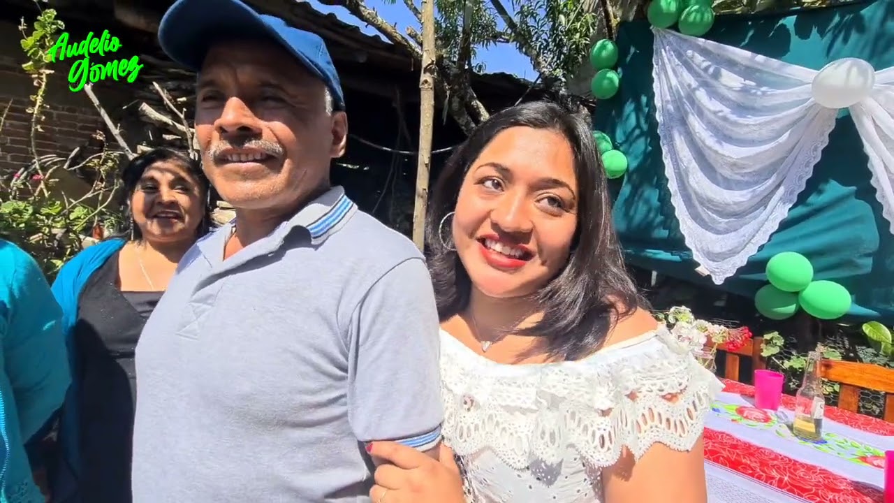 Emotiva sorpresa para el Sr. Crescencio Canseco Baltazar en San Juan Quiahije Juquila Oaxaca, México