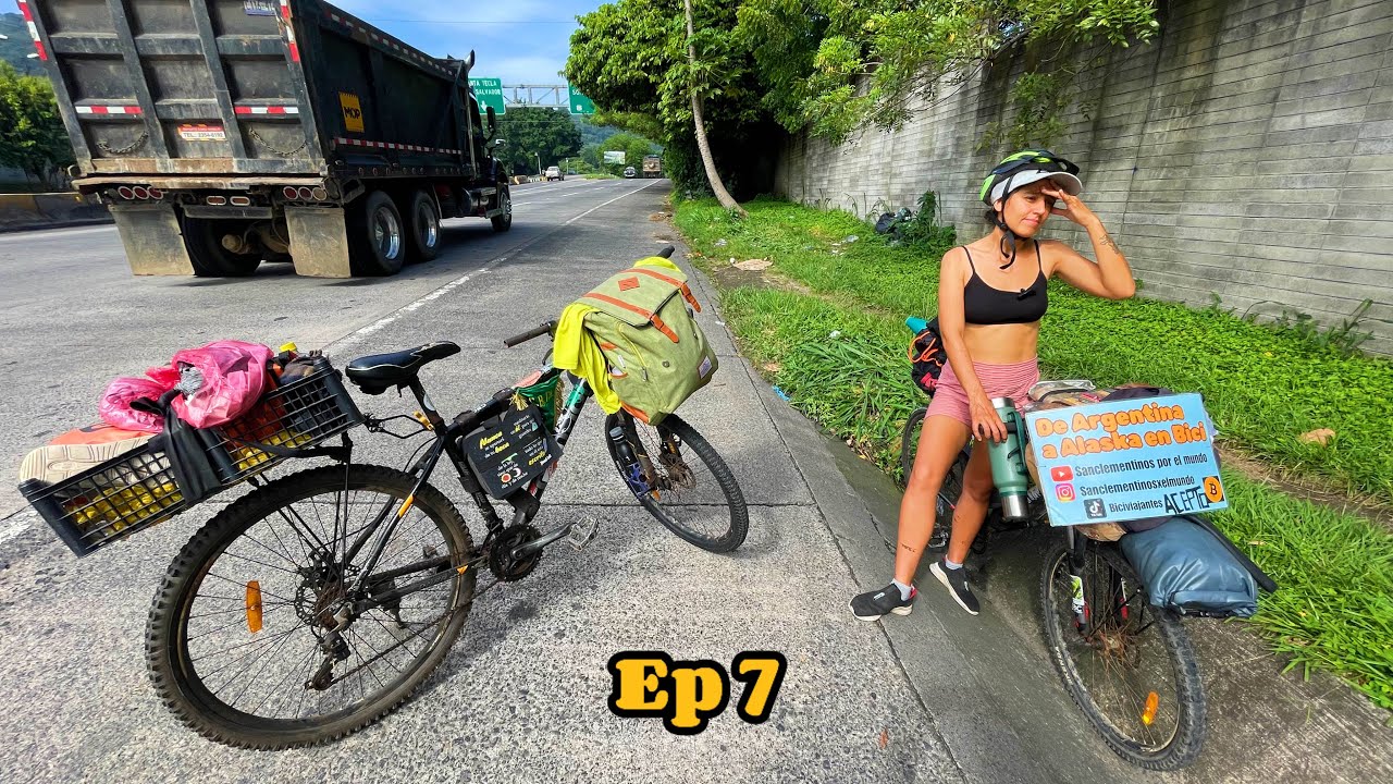 PELIGROSO salir de SAN SALVADOR/ de Argentina a El Salvador en BICICLETA