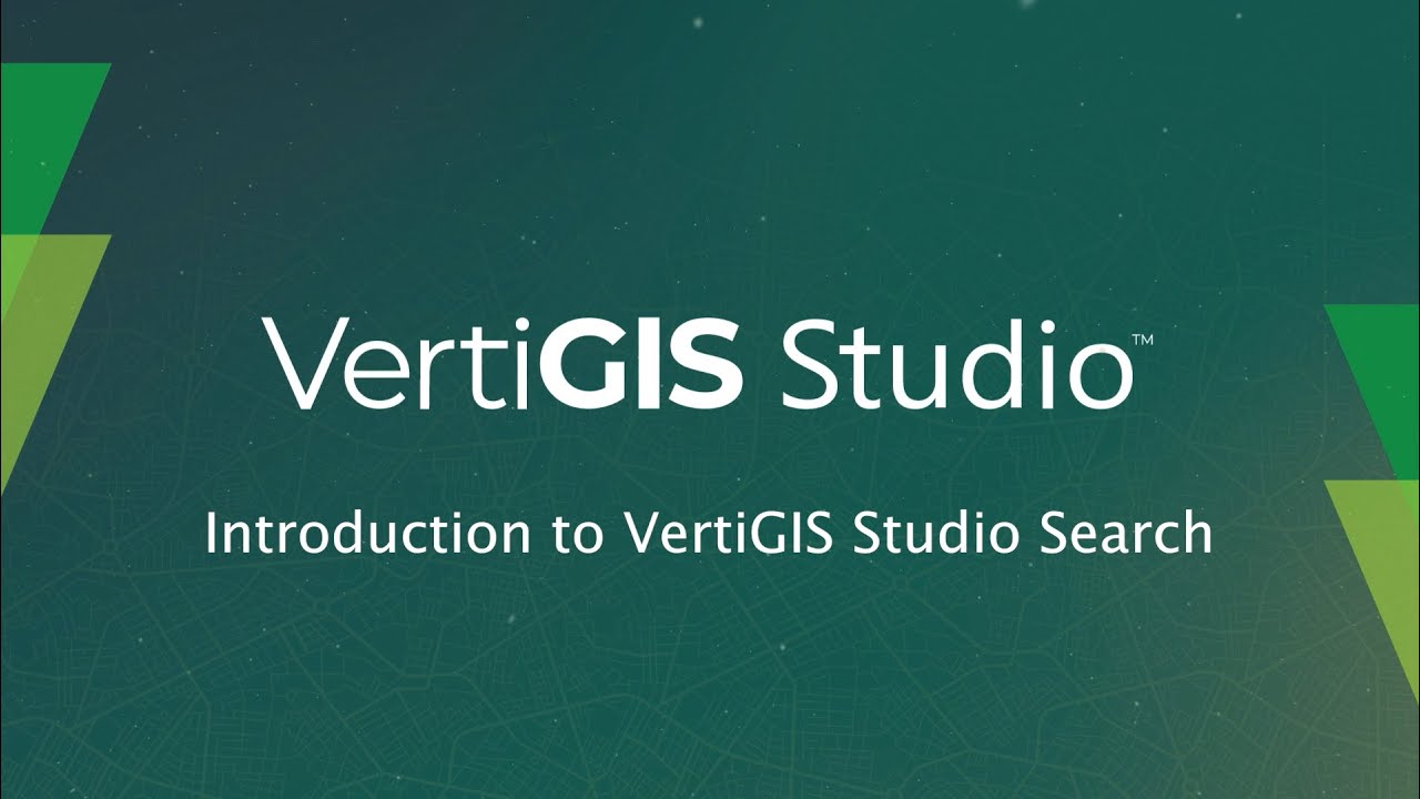 Introduction to VertiGIS Studio Search - VertiGIS Studio Tech Tip Series