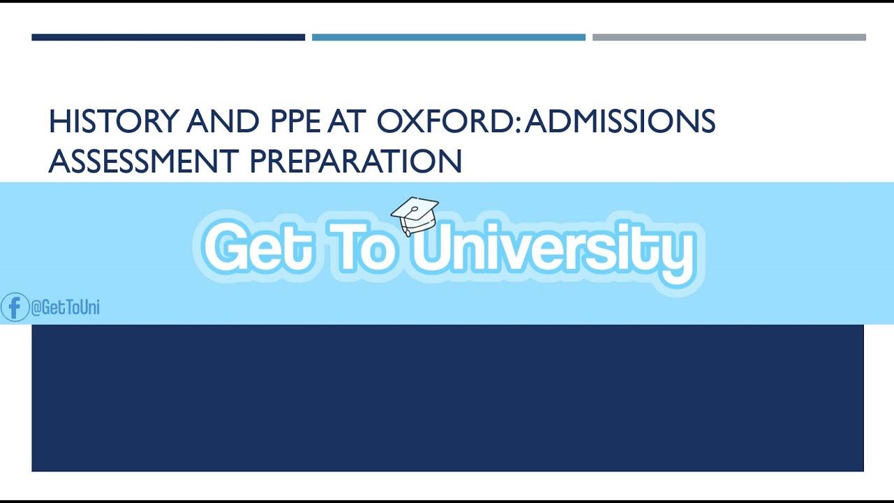 Humanities Admissions Assessment Presentation (Oxford TSA and HAT)