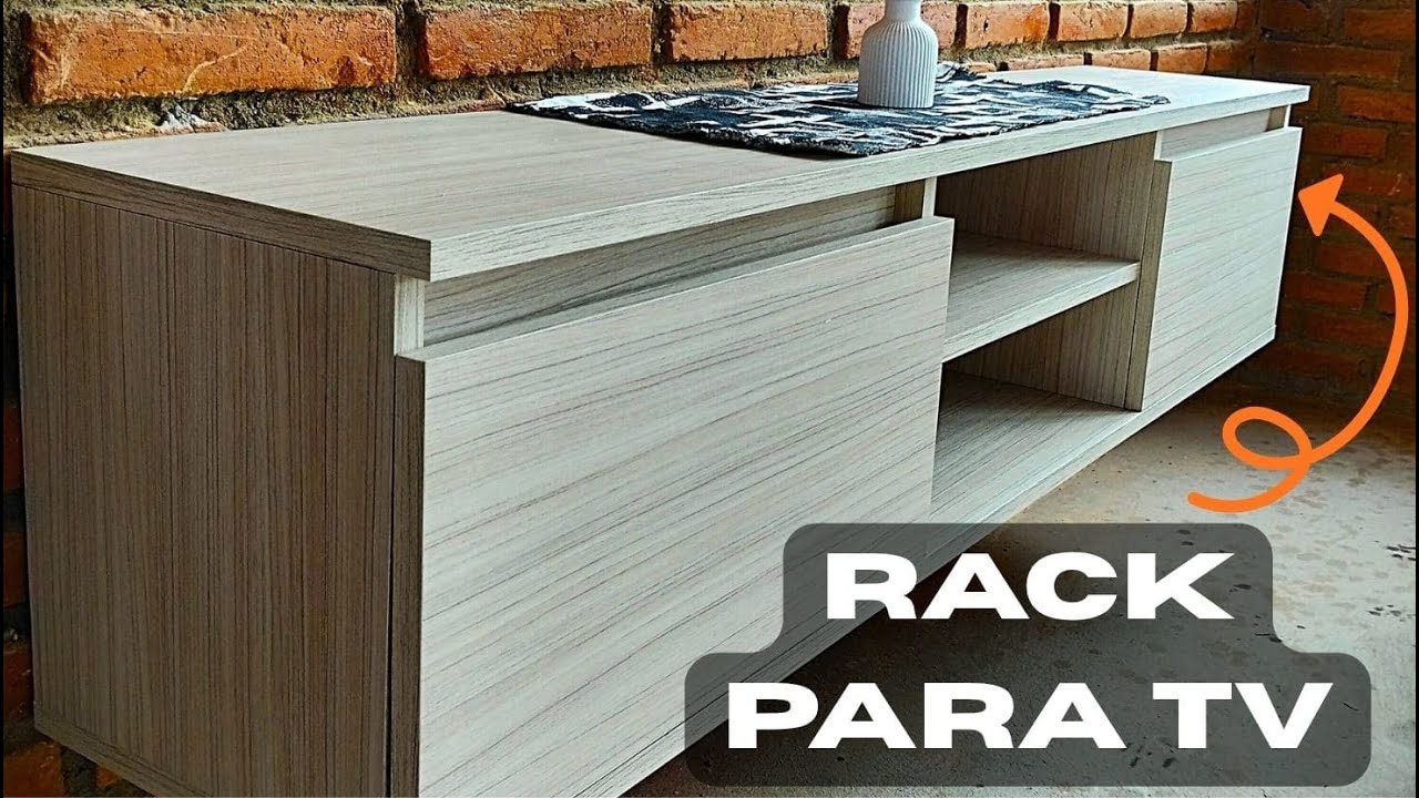 C&oacute;mo hacer un rack f&aacute;cil y bonito en casa