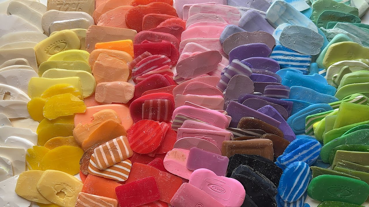 АСМР ломаю мыльные пластинки 🍭
